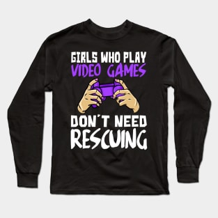 girlswhoplayvideogames Long Sleeve T-Shirt